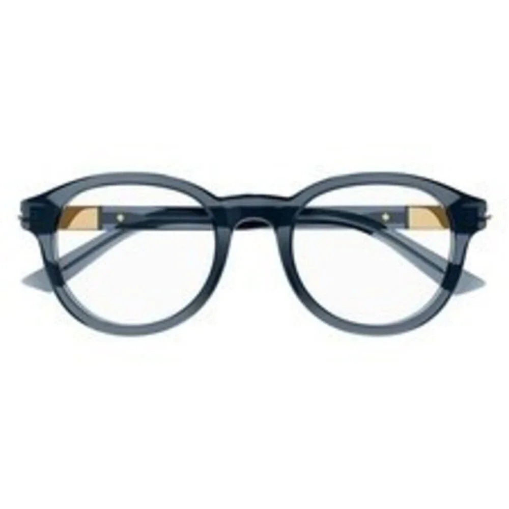 NWT Gucci GG1503O-003 Blue 51mm Eyeglasses